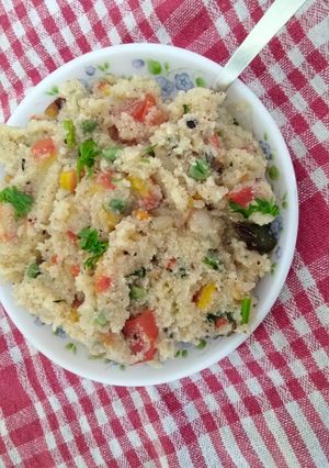 A picture of Winter delicacy spl __ upma.