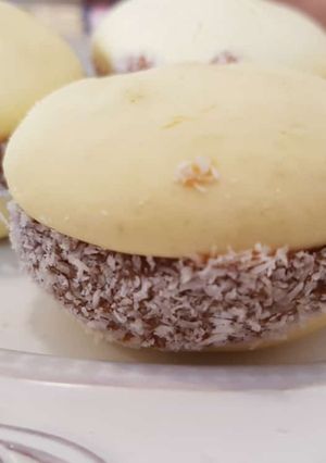 Una foto de Alfajores de maicena