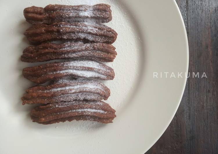 Resep Churros Chocolatos | Bahan Membuat Churros Chocolatos Yang Sempurna