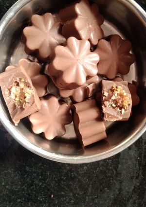 A picture of Coconut masala flavour Chocolate.