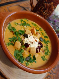 Una foto de The Legend of Zelda: Yeto's Superb Soup // Crema de calabaza aromática ✨