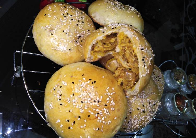 Chicken buns without oven