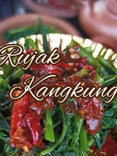Foto resep Rujak kangkung