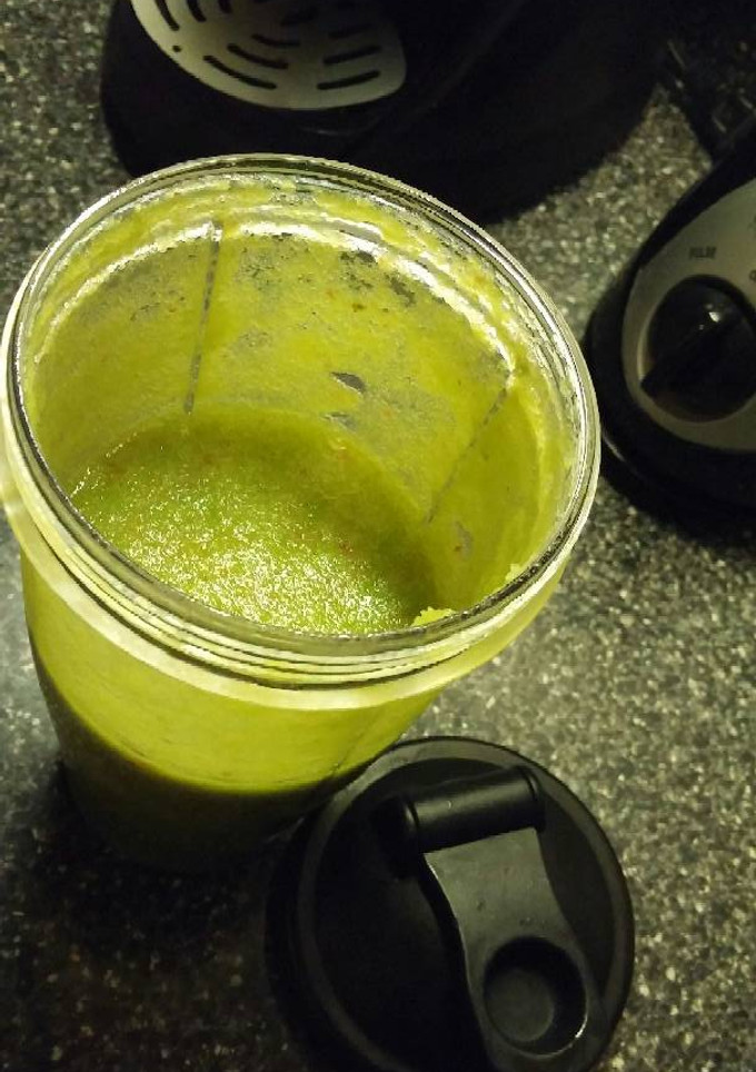 Una foto de Batido Verde-Dulce de Frutas y Vegetales