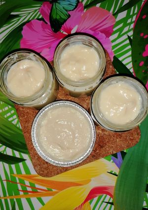 Une photo de Mes pots à la crème à la vanille