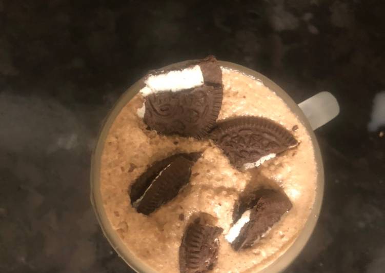 Oreo cookie shake