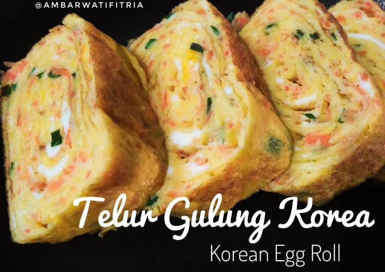 Telur Gulung Korea | Korean Egg Roll