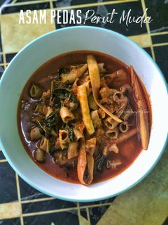 Gambar Asam Pedas Perut Muda