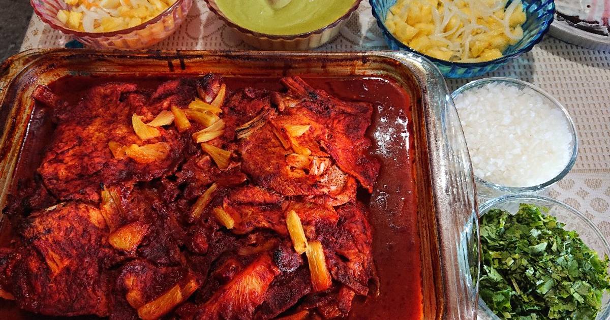 Tacos al pastor Receta de Ana Angel- Cookpad