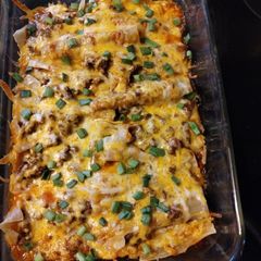 A picture of Mexican Manicotti GF.