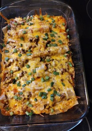 A picture of Mexican Manicotti GF.