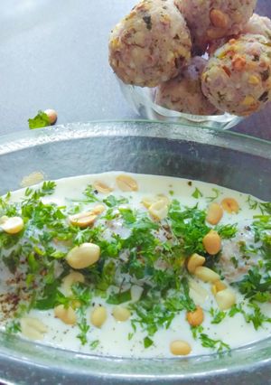 ઉપવાસ સ્પેશિયલ કંદ ના બેકડ દહીં વડા (ડાયેટ રેસીપી) રેસીપી મુખ્ય ફોટો