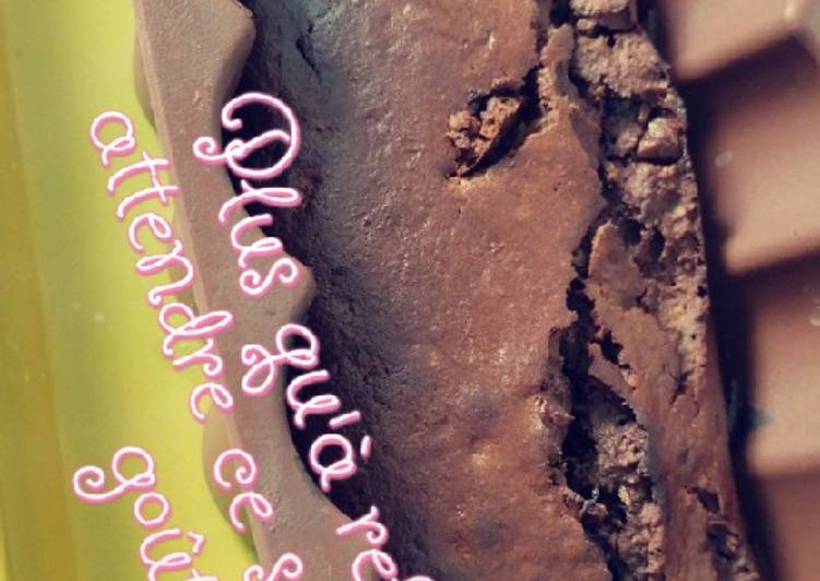 La Délicieuse Recette du Brownies Diététiques chocolat courgettes