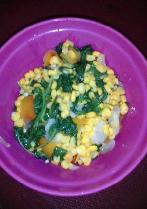 Foto resep bayam jagung simple bingittzzz