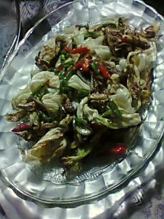 Foto resep Oseng Oseng Pedas Kol Goreng