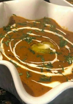 A picture of Dal makhani.