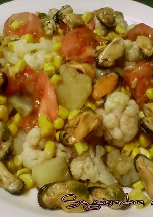 Una foto de Ensaladilla de coliflor y patata