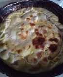 Tarta de pollo simple