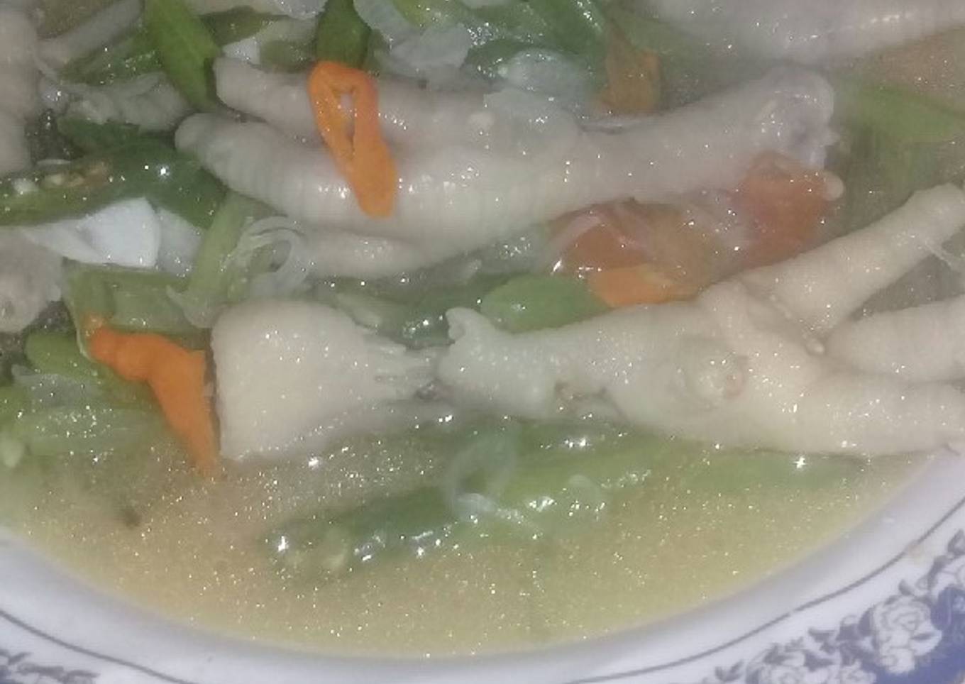 Resep Oseng ceker yang Bikin Ngiler