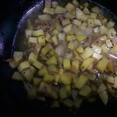 A picture of Potato curry.