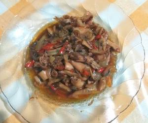 Ini Caranya Cumi asin kecap Nikmat Lezat