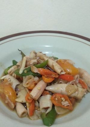 Foto resep Oseng Cumi Asin