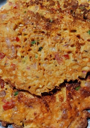 A picture of Egg Chilla.