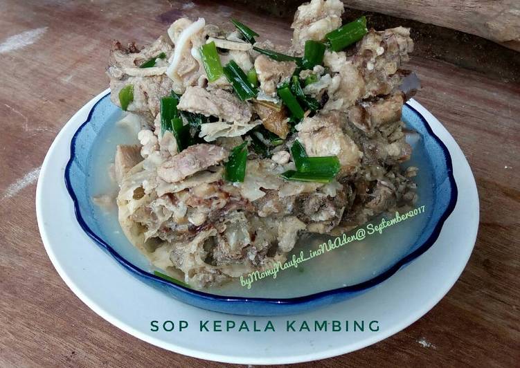 Sop kepala kambing #kitaberbagi