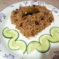 A picture of Black Chana Palao.