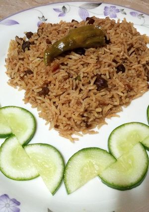 A picture of Black Chana Palao.