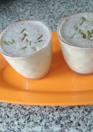 A picture of Summer special Thandai.