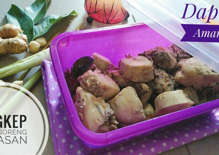 Ungkep Ayam Kalasan 🍗