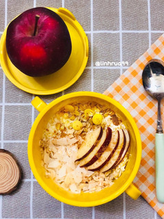 Hình của món EatcleanOvernight oat.
