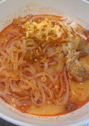 Foto resep Laksa shirataki debm ketofriendly