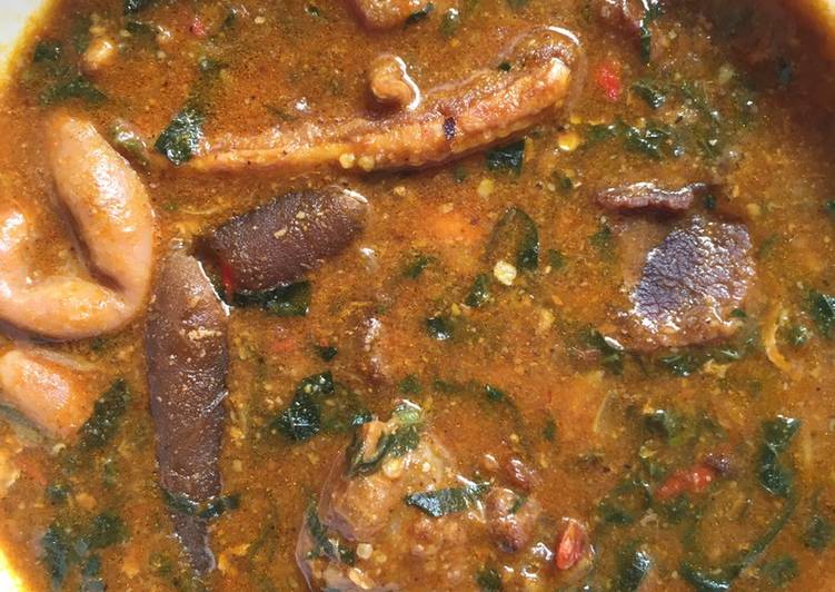 Easiest Way to Prepare Ultimate Ogbono soup