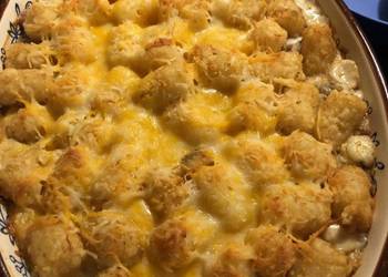 How to Make Yummy Bacon Cheeseburger Tot Casserole