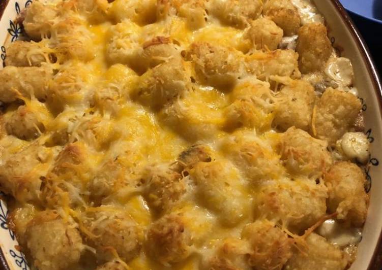 Recipe of Award-winning Bacon Cheeseburger Tot Casserole