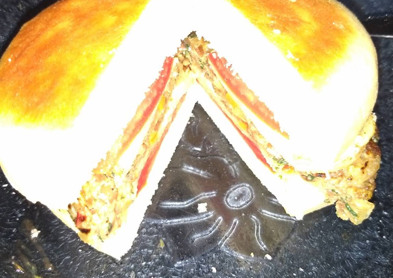 Hamburguesas de lentejas cocidas