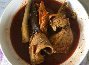 Gambar Asam Pedas Ikan Pari- Pes Sweet Apple Cafe Jengka