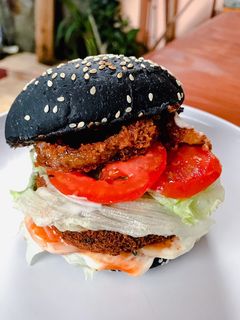 Foto resep Tempeh Veggie Burger 🌱