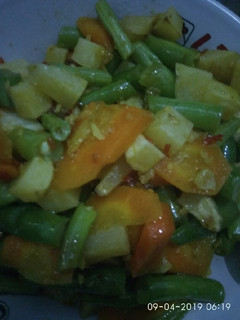 Foto resep Buncis masak bumbu kuning