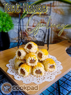 Gambar Biskut Tart Nenas 3 Bahan
