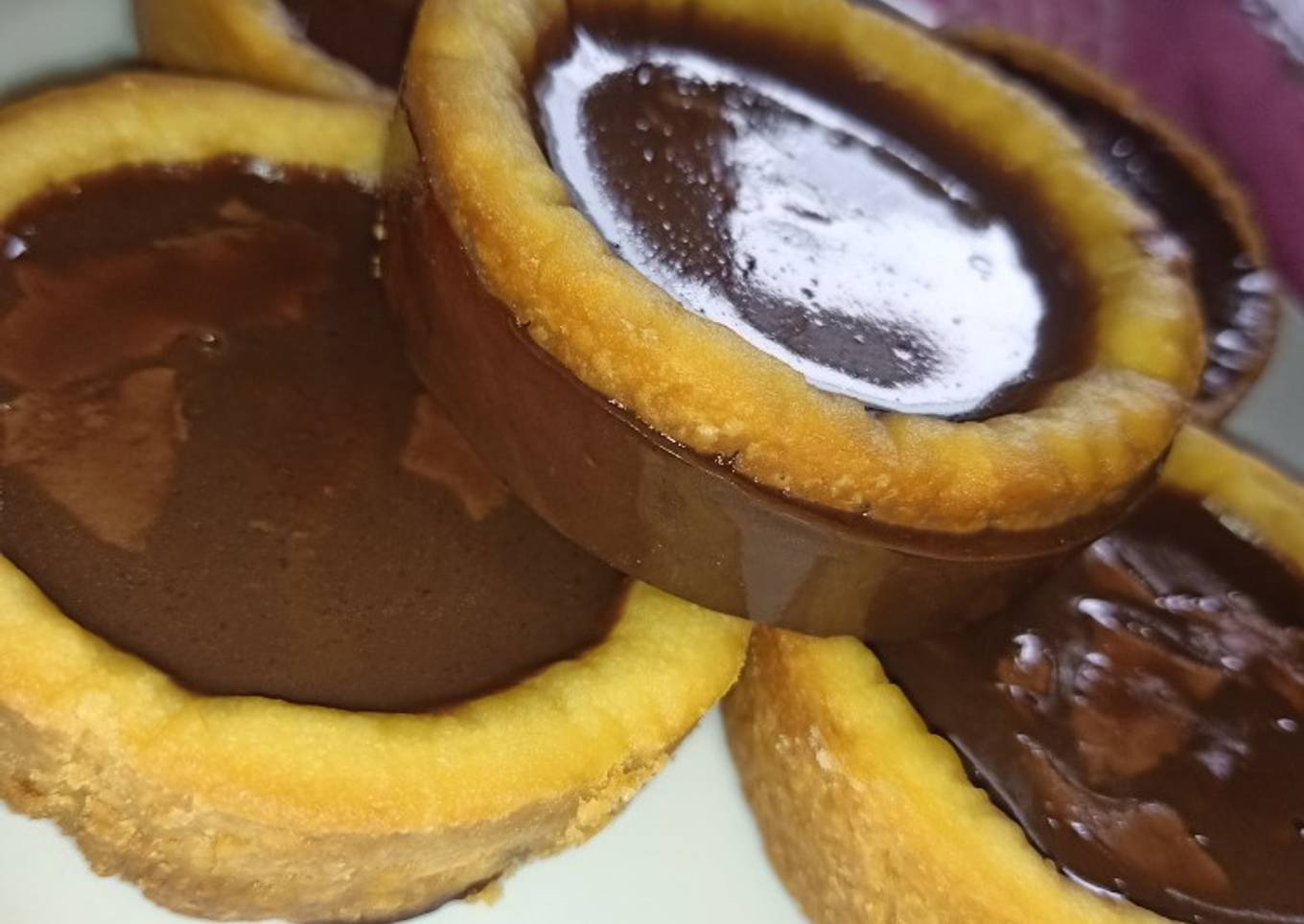 Pie Puding Coklat Teflon