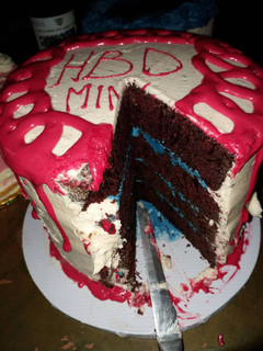 A picture of Red velvet cake.
