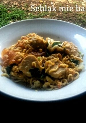 Foto resep Seblak mie bakso