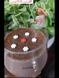 عکسی از دستور دستور فرنی کاکائویی من توی اینستا😍