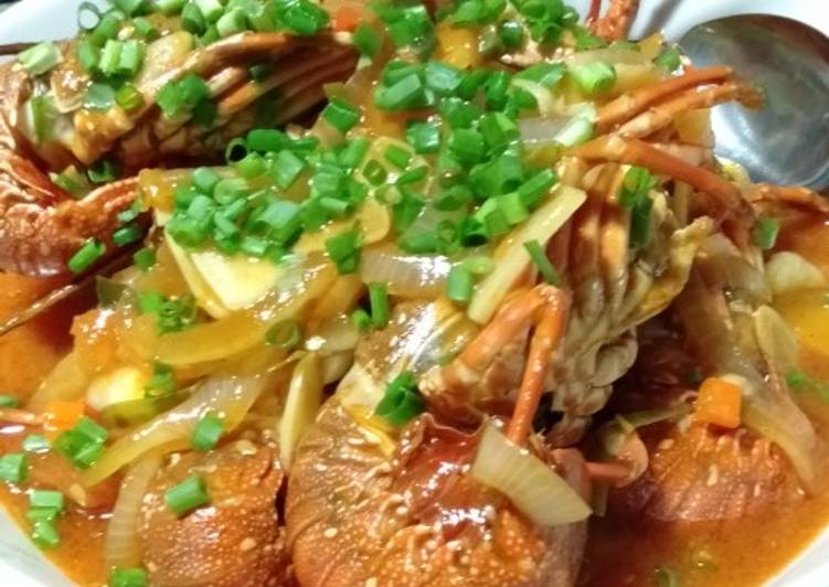 Resep Lobster asam manis, Lezat