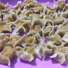 A picture of Siomay Ayam Udang.