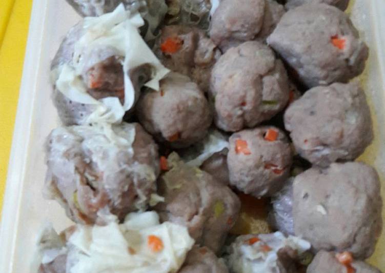 Siomay bakso seafood