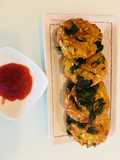Spinach-flatten rice cutlets